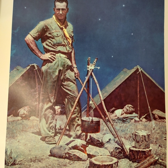 Scouting Through The Eyes Of Norman Rockwell Series 3001 - Picture 6 of 14